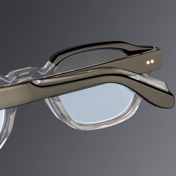Cutler And Gross 1420 Round Opticals Havana On Grey