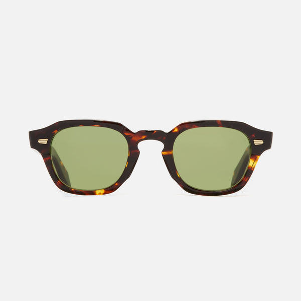 Cutler And Gross 1420 Round Sunglasses Black On Crystal