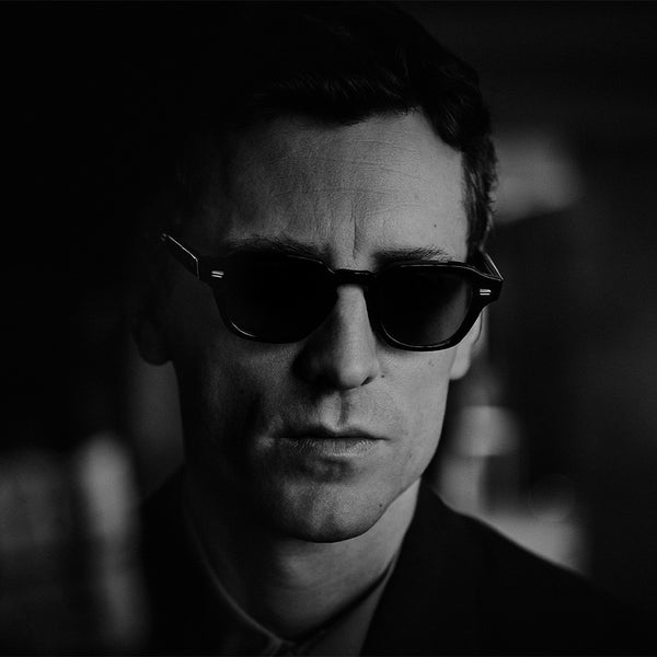 Cutler And Gross 1420 Round Sunglasses Black On Crystal