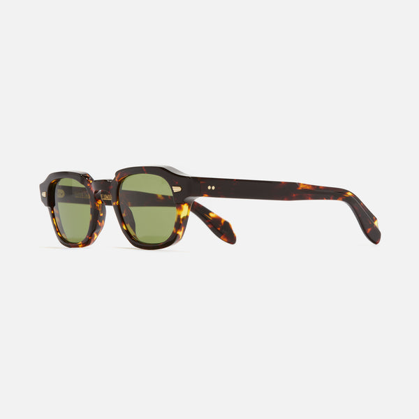 cutler and gross 1420 Round Sunglasses Black on Crystal