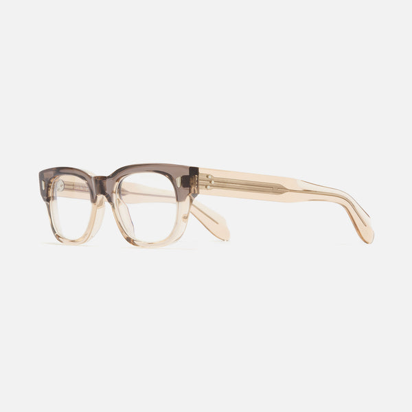 cutler and gross 1421 Rectangle Opticals Grey on Granny Chic