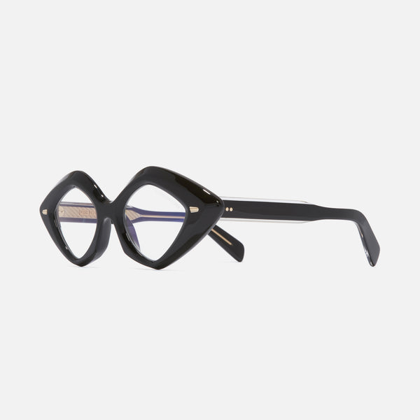 cutler and gross 9126 Cat Eye Opticals Black on Crystal
