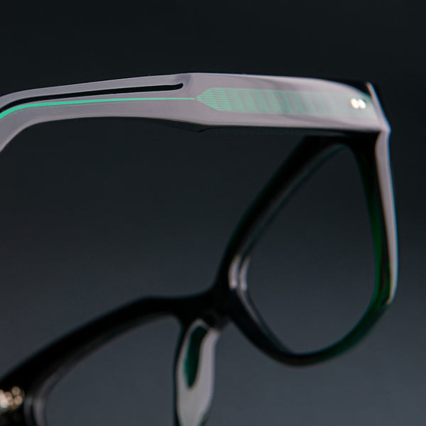 Cutler And Gross 9288 Cat Eye Opticals Emerald Colour Studio
