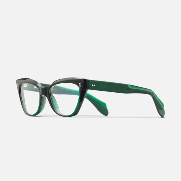 cutler and gross 9288 Cat Eye Opticals Emerald Colour Studio