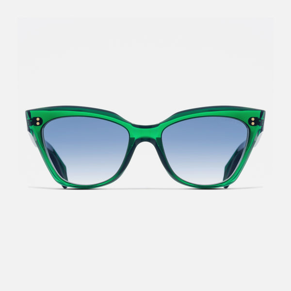 Cutler And Gross 9288 Cat Eye Sunglasses Emerald Colour Studio