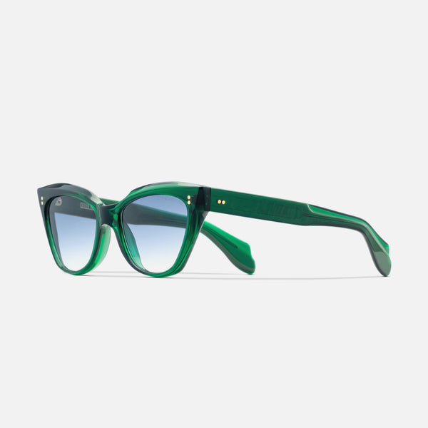 cutler and gross 9288 Cat Eye Sunglasses Emerald Colour Studio