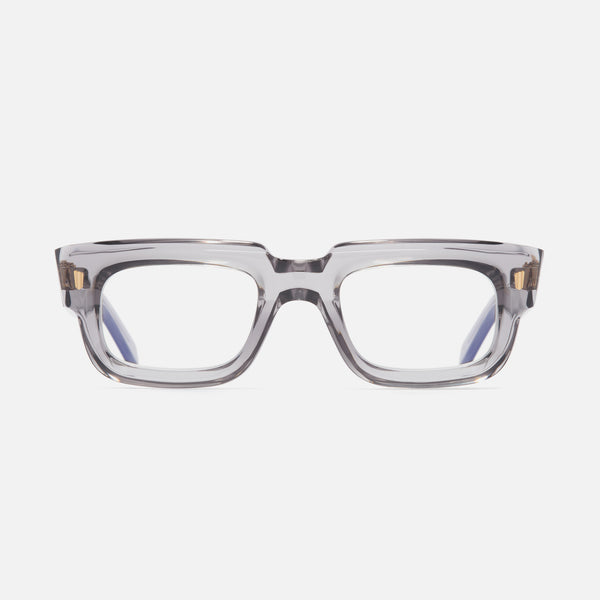 Cutler And Gross 9325 Rectangle Opticals Smoke Quartz