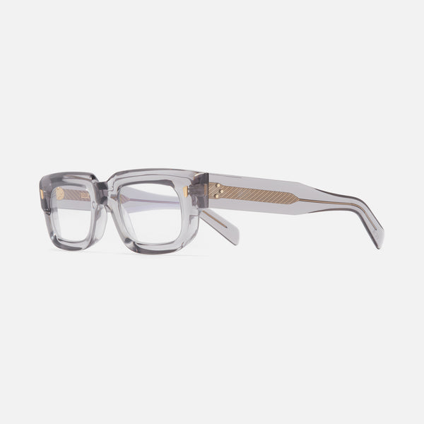 cutler and gross 9325 Rectangle Opticals Smoke Quartz