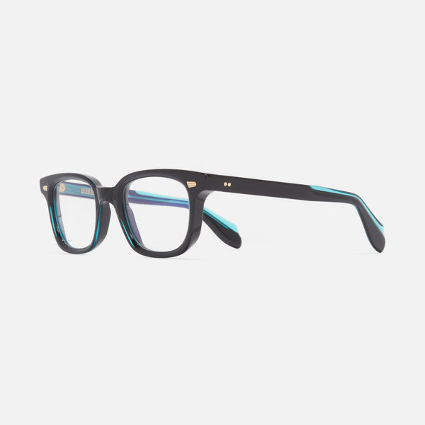 cutler and gross 9521 Square Opticals (Small) Teal on Black