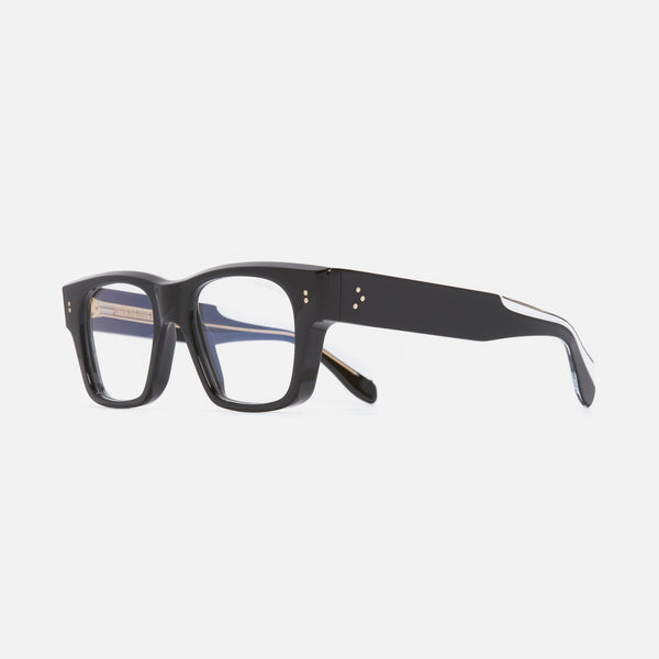 cutler and gross 9690 Square Opticals (Large) Black on Crystal
