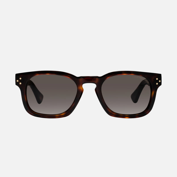 Cutler And Gross 9768 Square Sunglasses Dark Turtle