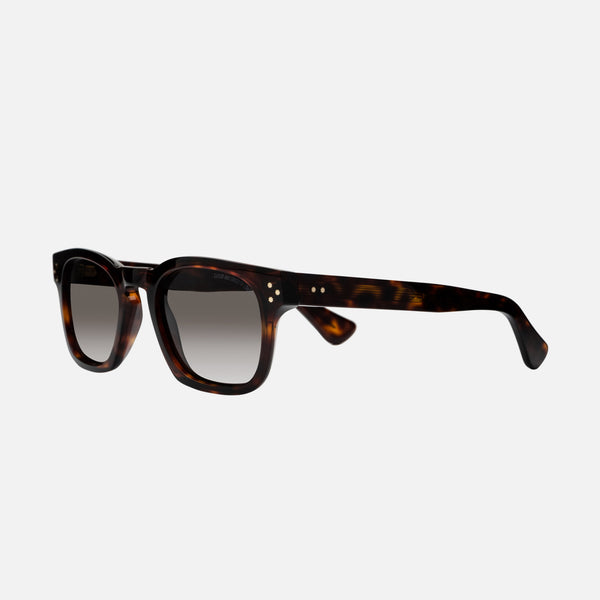 cutler and gross 9768 Square Sunglasses Dark Turtle