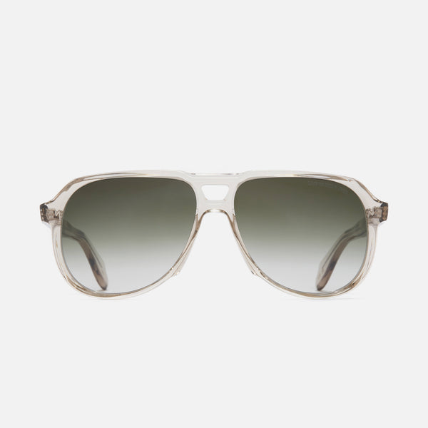 Cutler And Gross 9782 Aviator Sunglasses Sand Crystal