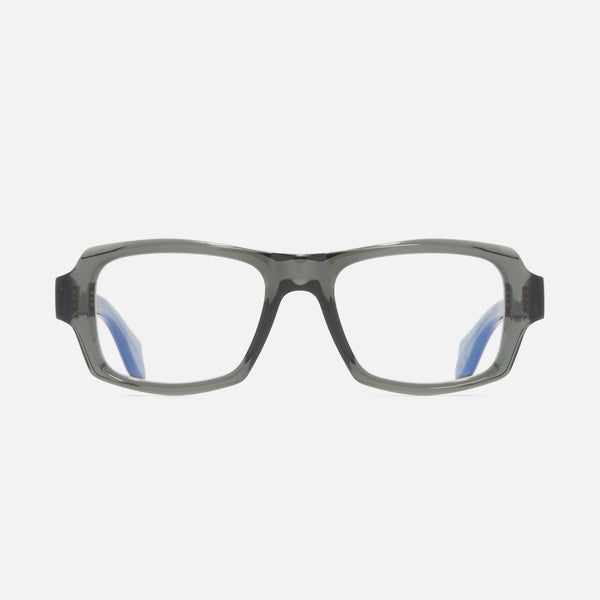 Cutler And Gross 9894 Rectangle Opticals Aviator Blue