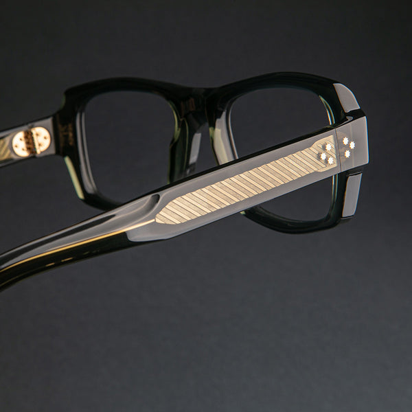 Cutler And Gross 9894 Rectangle Opticals Aviator Blue