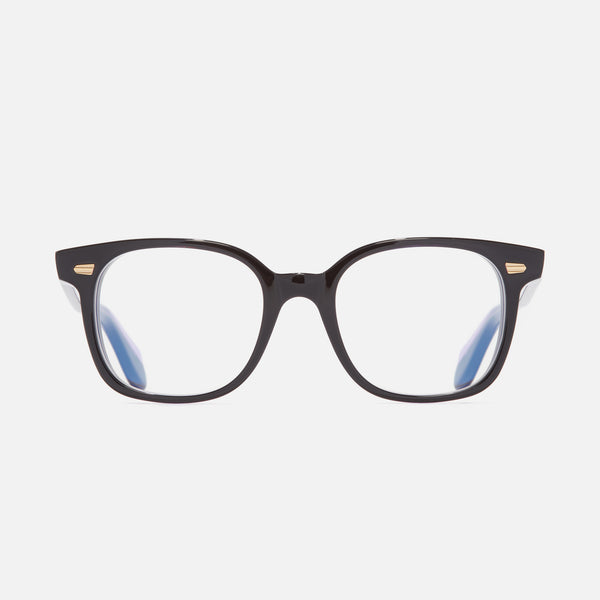 Cutler And Gross 9990 Round Opticals Purple On Black