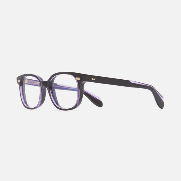 cutler and gross 9990 Round Opticals Purple on Black