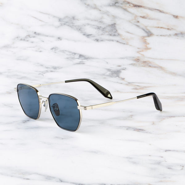 cutler and gross Breitling Léman 0001 Square Sunglasses Black