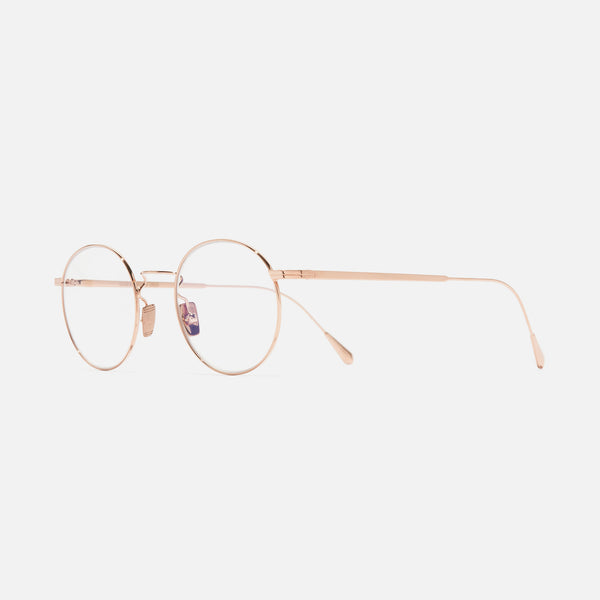 cutler and gross 0001 Round Opticals 18K Rose Gold