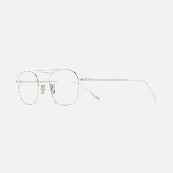 cutler and gross 0004 Aviator Opticals Rhodium