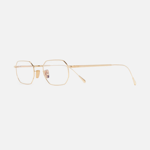 cutler and gross 0005 Rectangle Opticals 18K Gold
