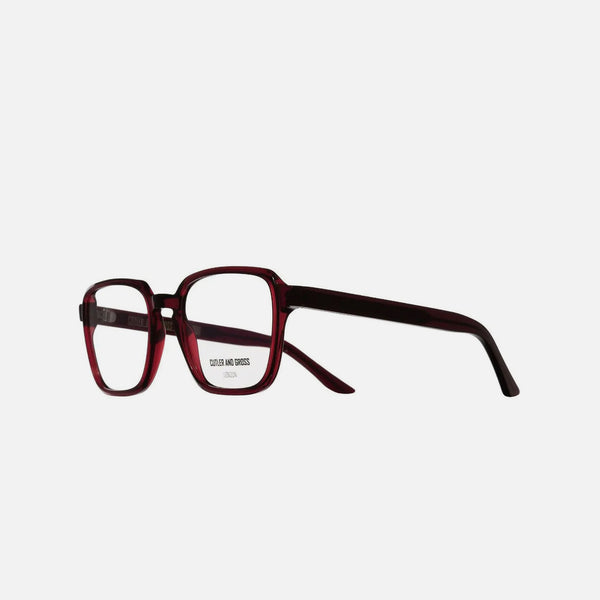 cutler and gross 1361 Square Opticals Bordeaux Red