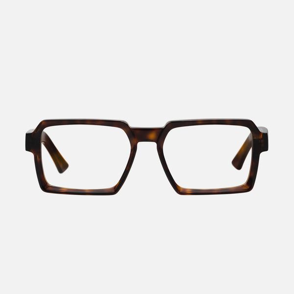 Cutler And Gross 1385 Square Opticals Dark Turtle