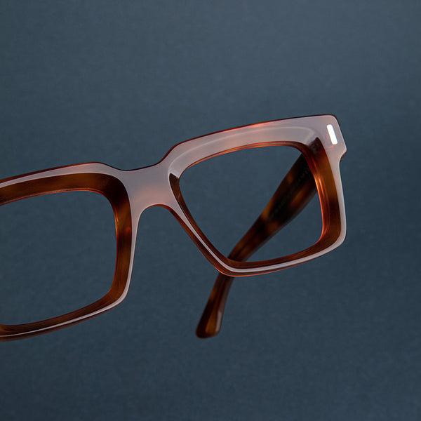 cutler And Gross 1386 Square Opticals Honey Havana