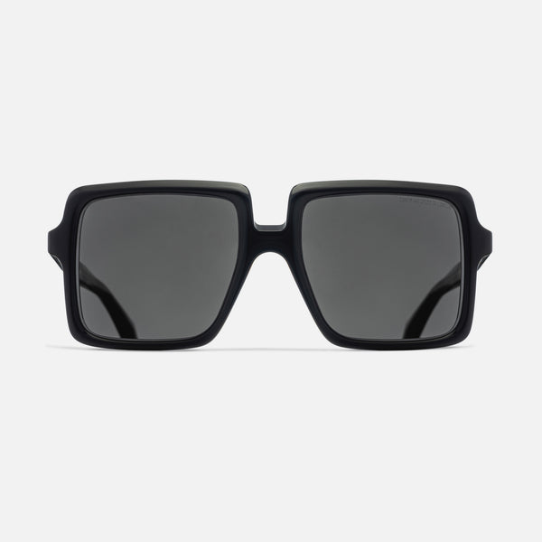 Cutler And Gross 1398 Square Sunglasses Black Out