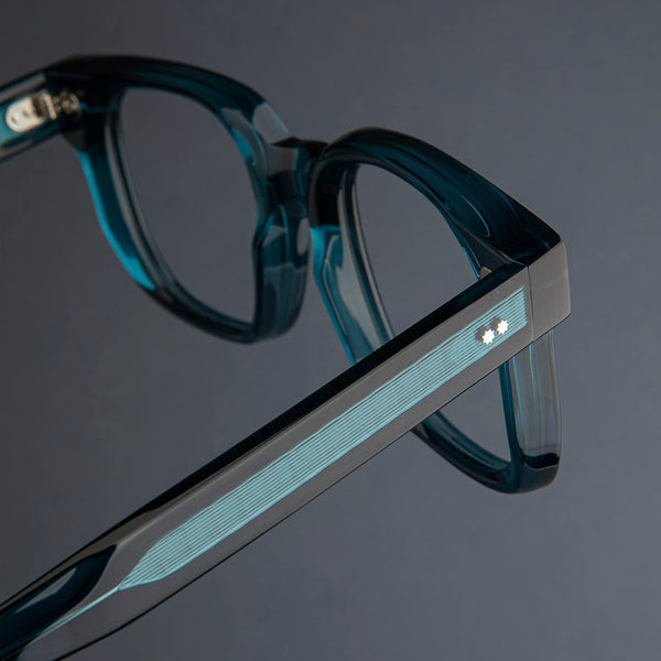 Cutler And Gross 1399 Square Opticals Deep Teal