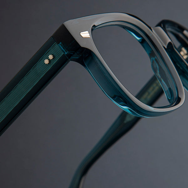 Cutler And Gross 1399 Square Opticals Deep Teal