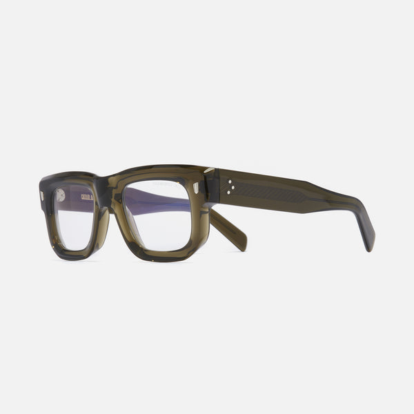 cutler and gross 1402 Square Opticals Olive