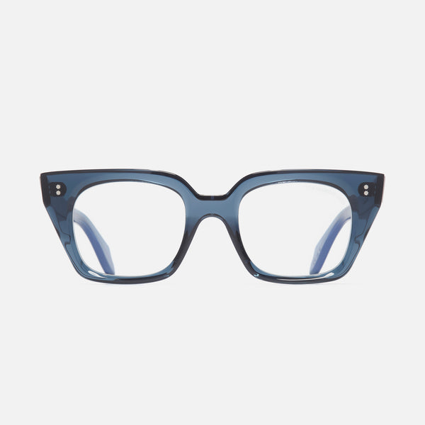 Cutler And Gross 1411 Cat Eye Opticals Deep Blue