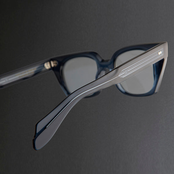 Cutler And Gross 1411 Cat Eye Opticals Deep Blue