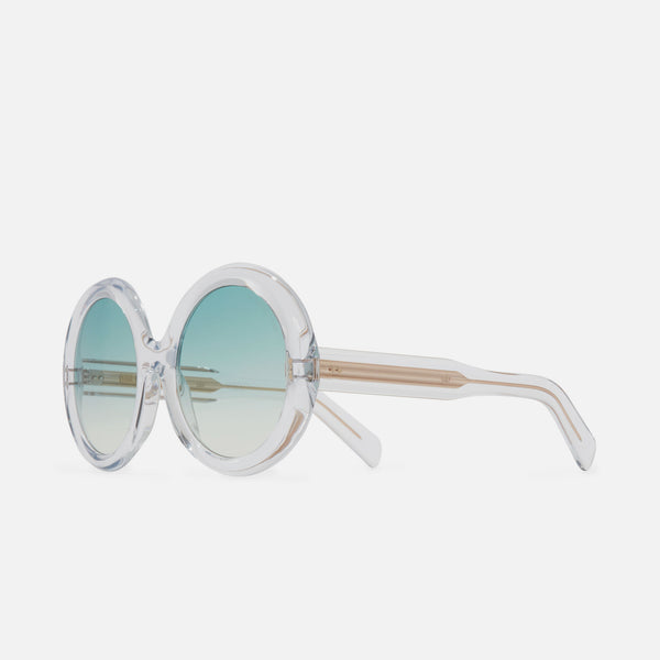 cutler and gross 1412 Round Sunglasses Crystal