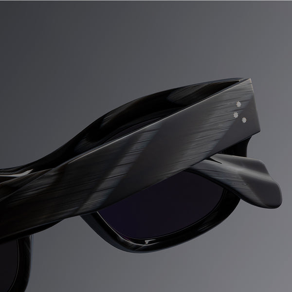 Cutler And Gross 9261 Cat Eye Sunglasses Obsidian