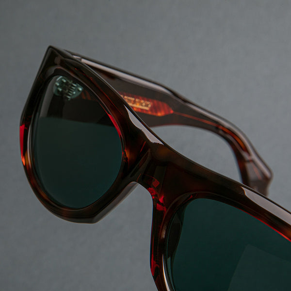 Cutler And Gross 9276 Wrap Sunglasses Dark Turtle