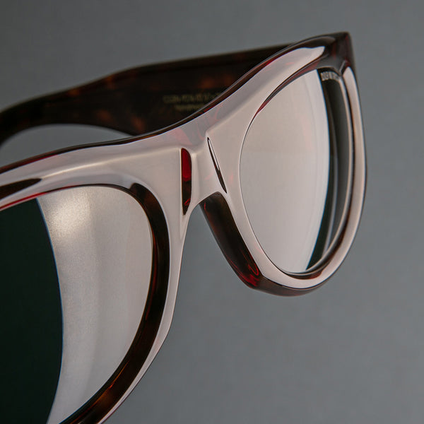 Cutler And Gross 9276 Wrap Sunglasses Dark Turtle