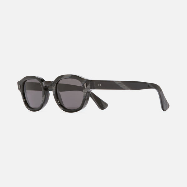 cutler and gross 9290 Round Sunglasses Obsidian