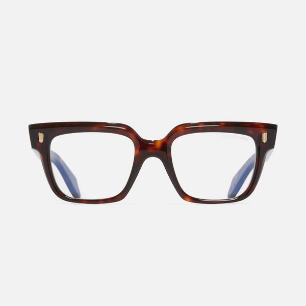Cutler And Gross 9347 Square Opticals Dark Turtle