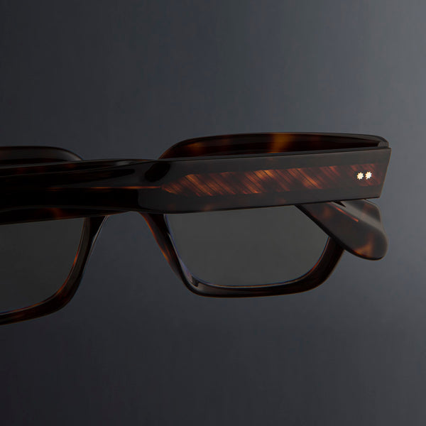 Cutler And Gross 9347 Square Opticals Dark Turtle