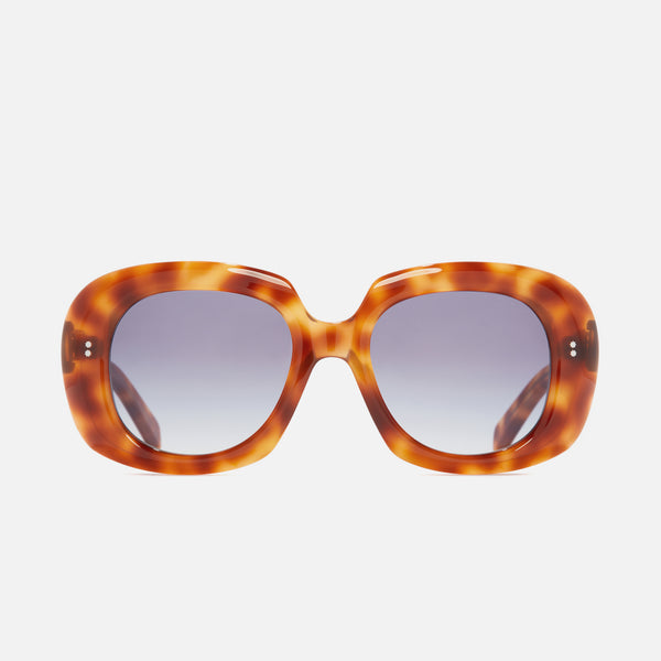 Cutler And Gross 9383 Round Sunglasses Old Havana