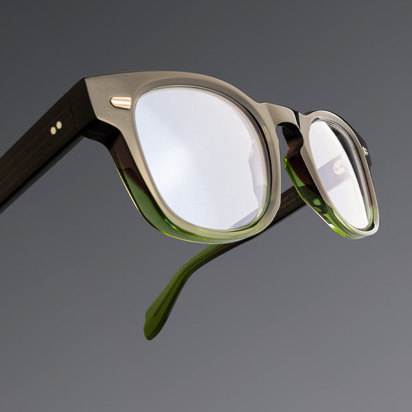 Cutler And Gross 9389 Square Opticals Sand Crystal