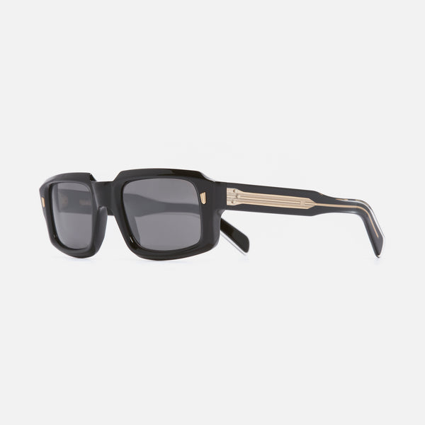 cutler and gross 9495 Rectangle Sunglasses Black