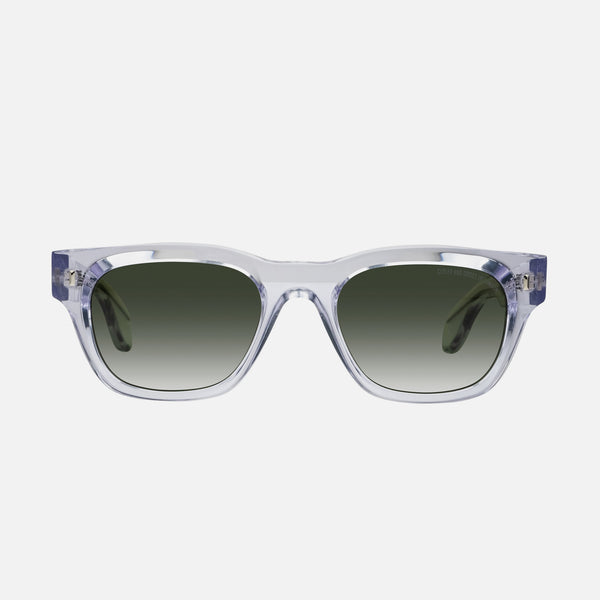 Cutler And Gross 9772 Square Sunglasses Crystal