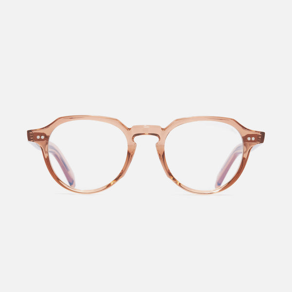 cutler and gross GR06 Round Opticals Crystal Peach