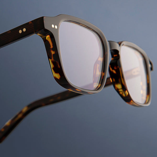 Cutler And Gross GR07 Square Opticals Dark Turtle