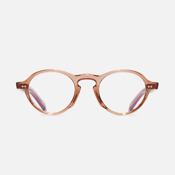 Cutler And Gross GR08 Round Opticals Crystal Peach