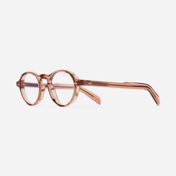cutler and gross GR08 Round Opticals Crystal Peach