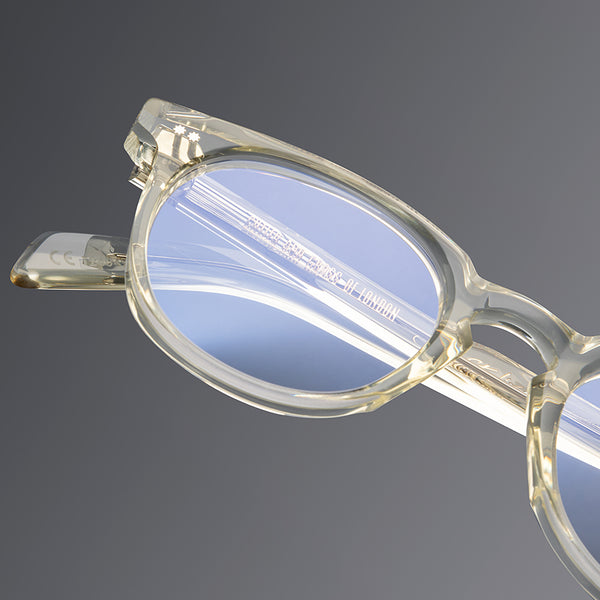 Cutler And Gross GR09 Round Opticals Butter Crystal